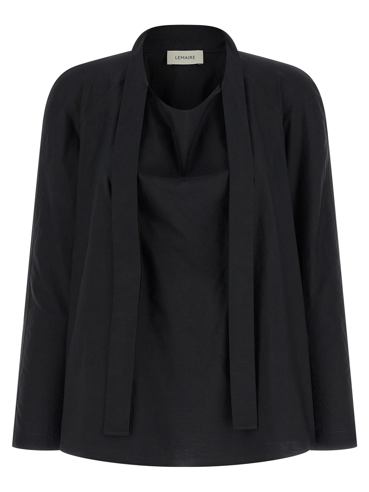 Lemaire Ascot Blouse Black