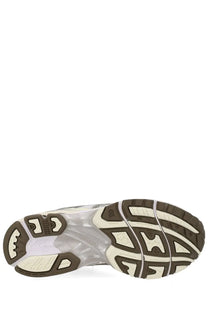 Asics unisex sneaker gel kayano 27 in white and brown with translucent midsole for running use