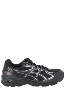 Asics unisex sneaker gt black running shoe in black and silver with mesh upper and rubber sole