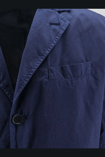 ASPESI Men's Dillon Cotton Blazer Blue