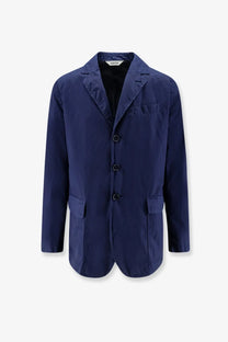 ASPESI Men's Dillon Cotton Blazer Blue