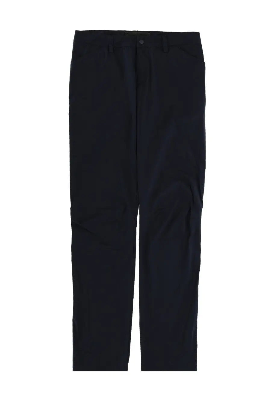 Aspesi men’s pantalone da trekking rivisitato blue trousers with sleek straight-leg cut and subtle front pleats