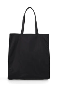 Aspesi women’s black nylon tote bag with two sturdy handles ideal for everyday use