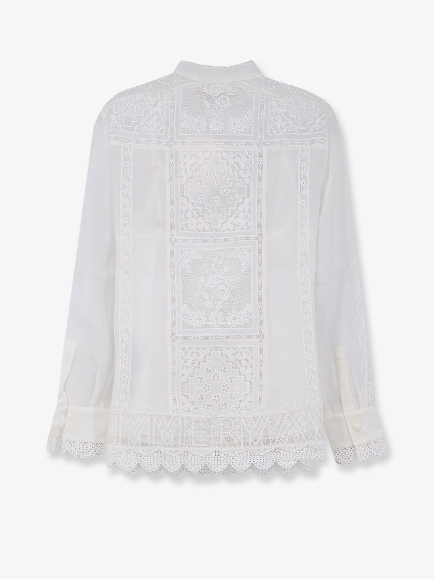 Zimmermann Women's Aster Cotton Shirt White