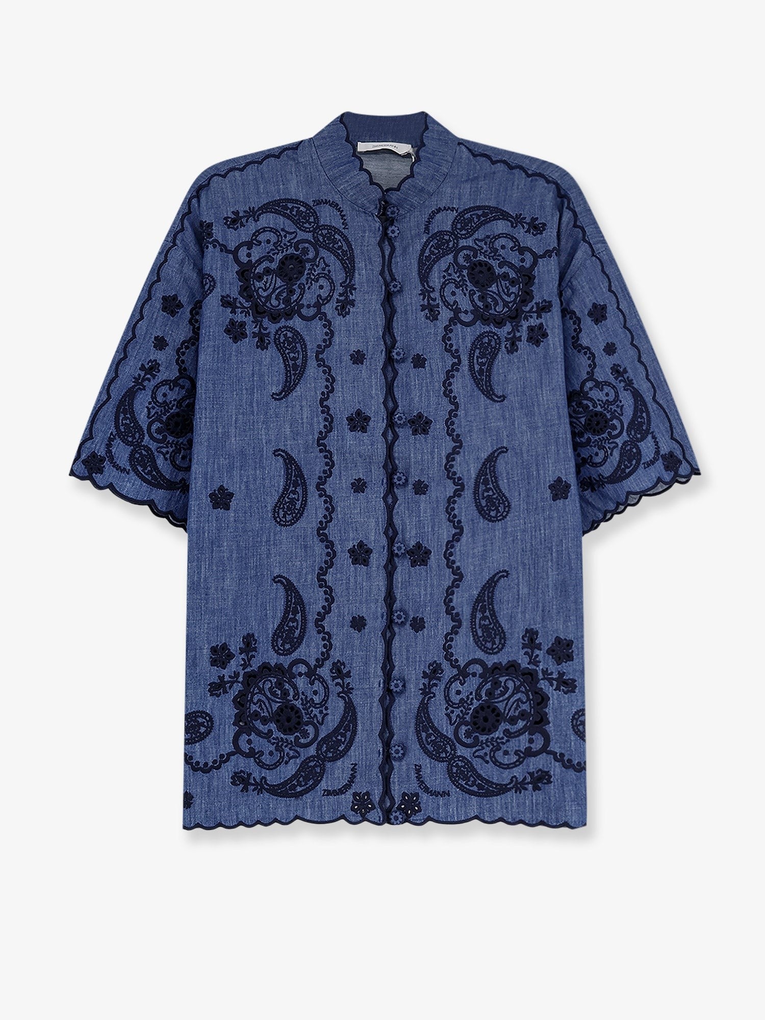 Zimmermann Women's Aster Denim Shirt Blue