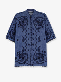 Zimmermann Women's Aster Denim Shirt Blue