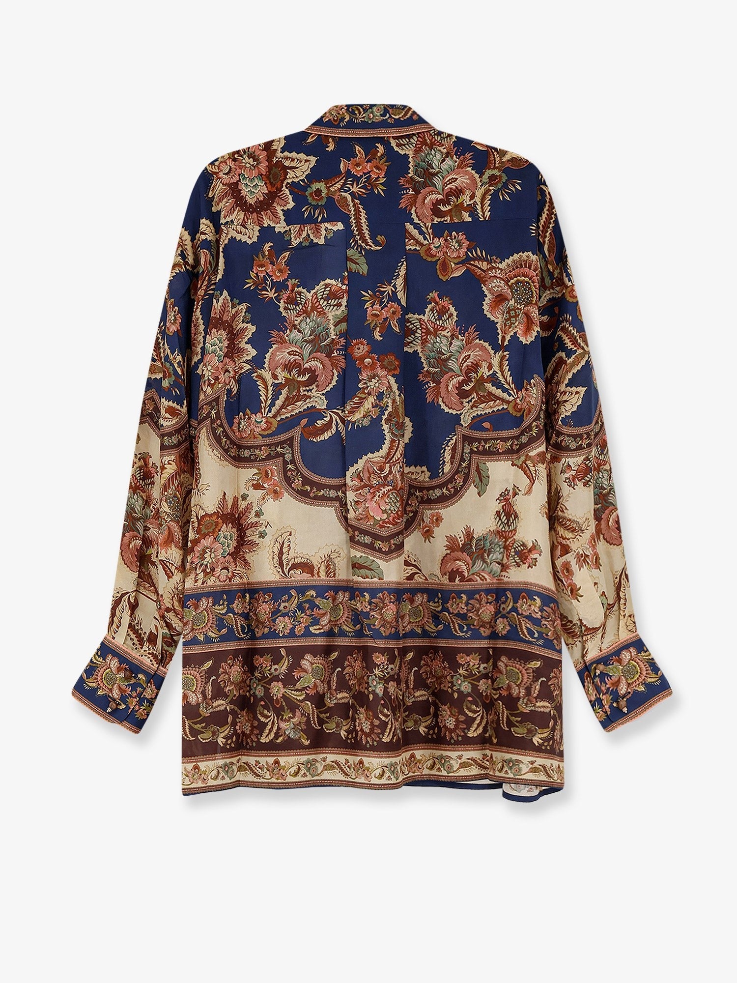 Zimmermann Women's Aster Relaxed Fit Shirt Blue
