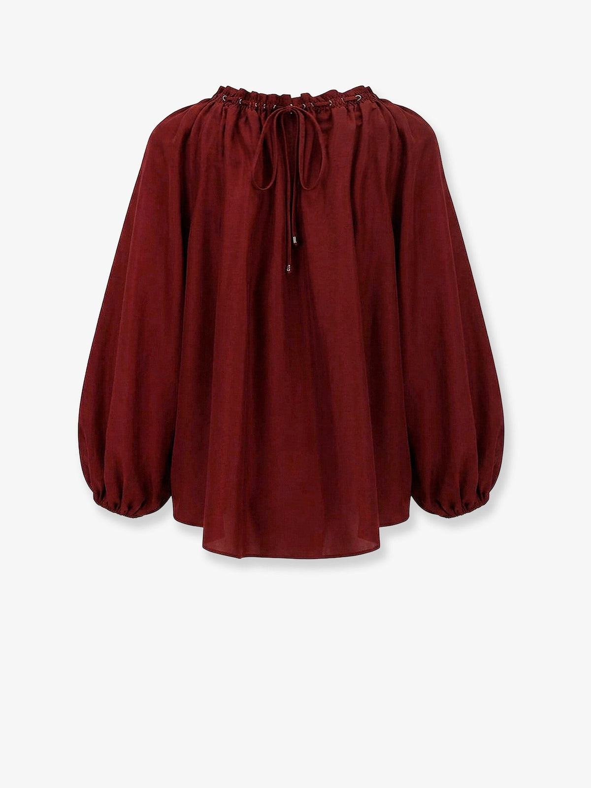 Zimmermann Women's Aster Silk Shirt Red