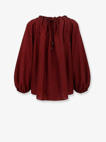 Zimmermann Women's Aster Blouse Red