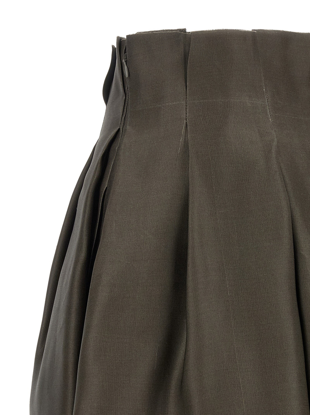 Khaite Astrid Skirt Brown