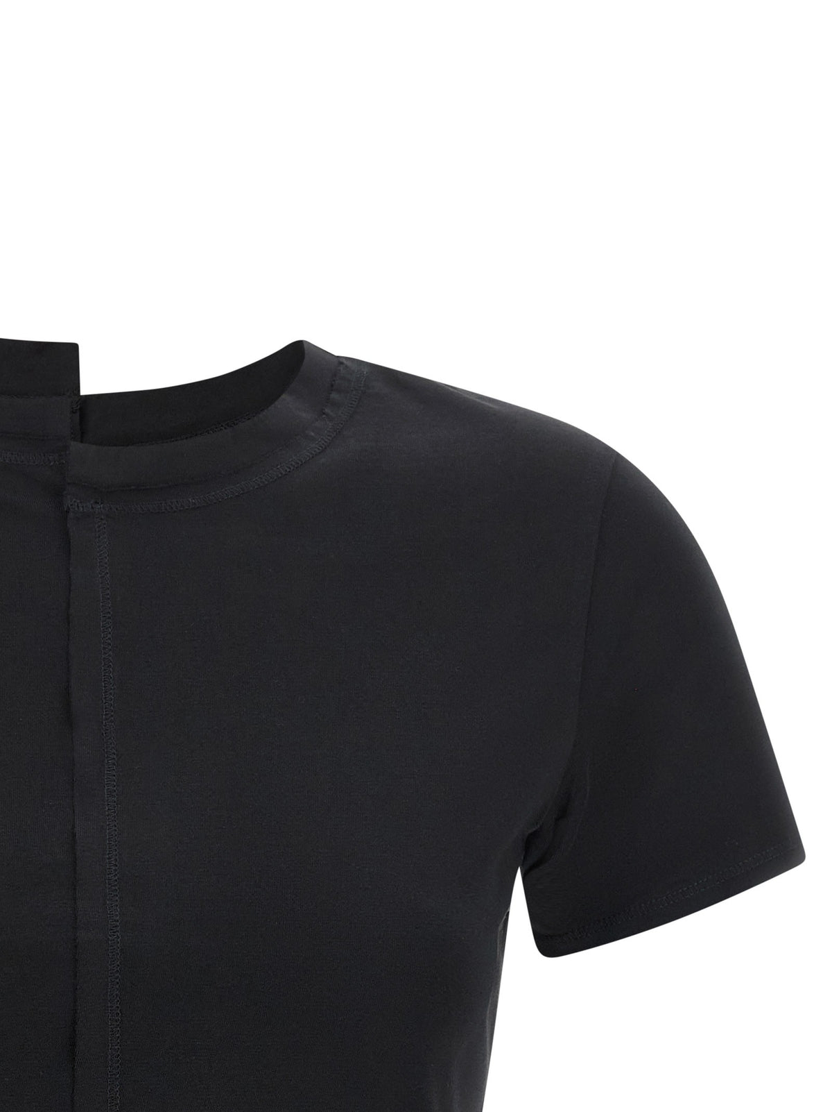 Y-3 Asymmetric Shirt Black