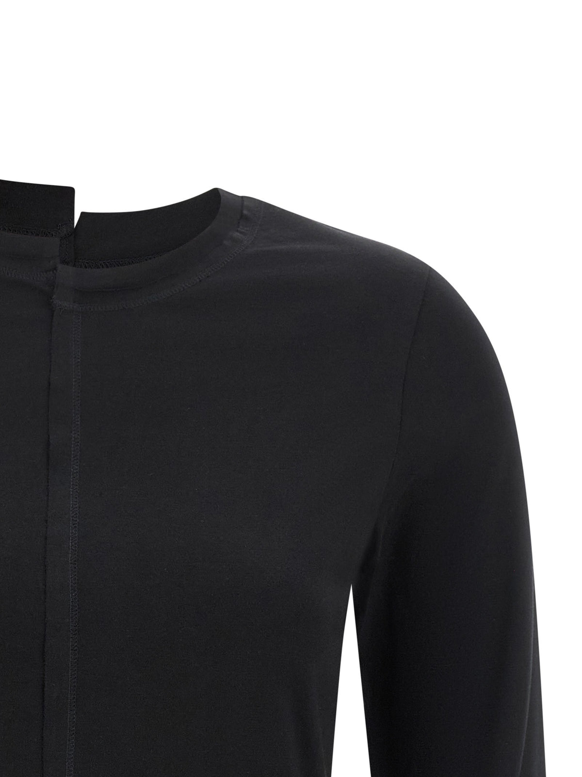 Y-3 Asymmetric Shirt Black