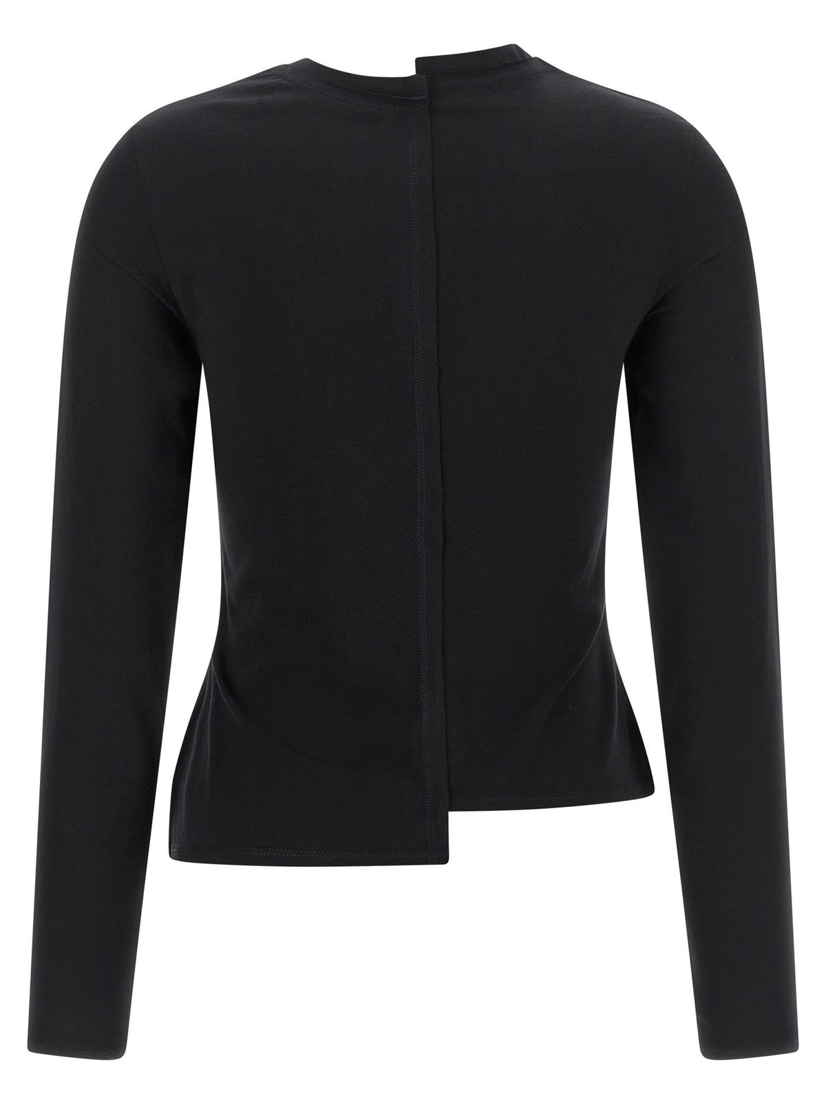 Y-3 Asymmetric Shirt Black