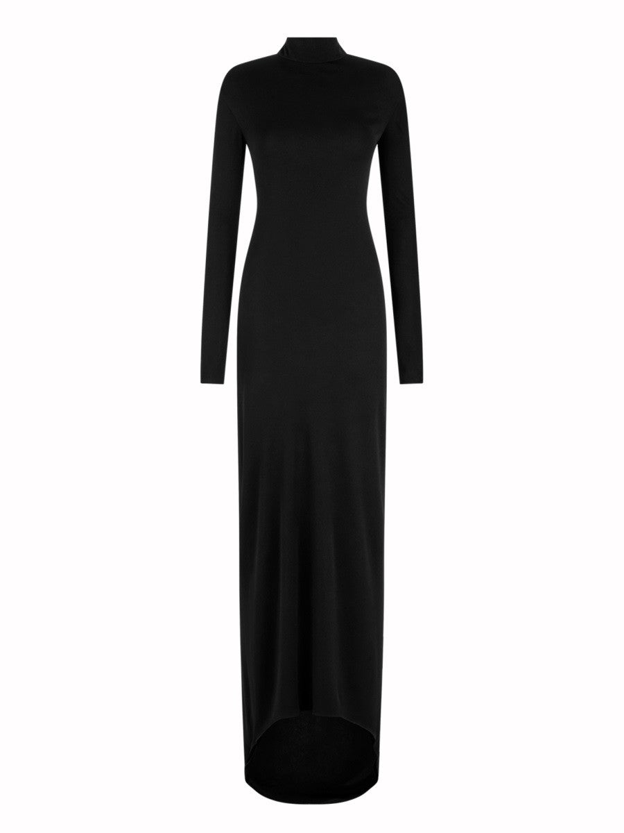 Tom Ford Women's Asymmetrical Evening Dress Black