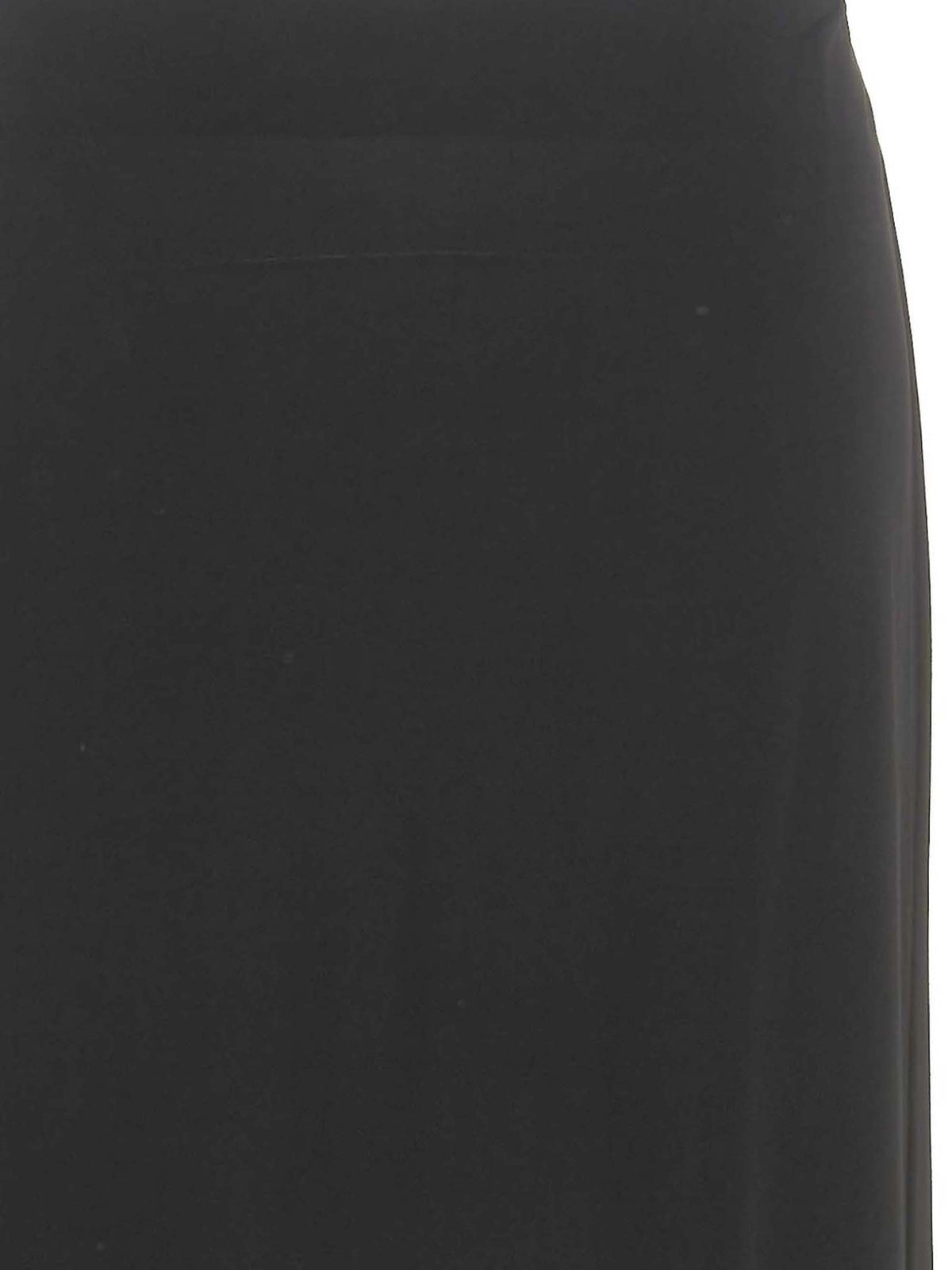 Magda Butrym Asymmetrical Long Skirt Black
