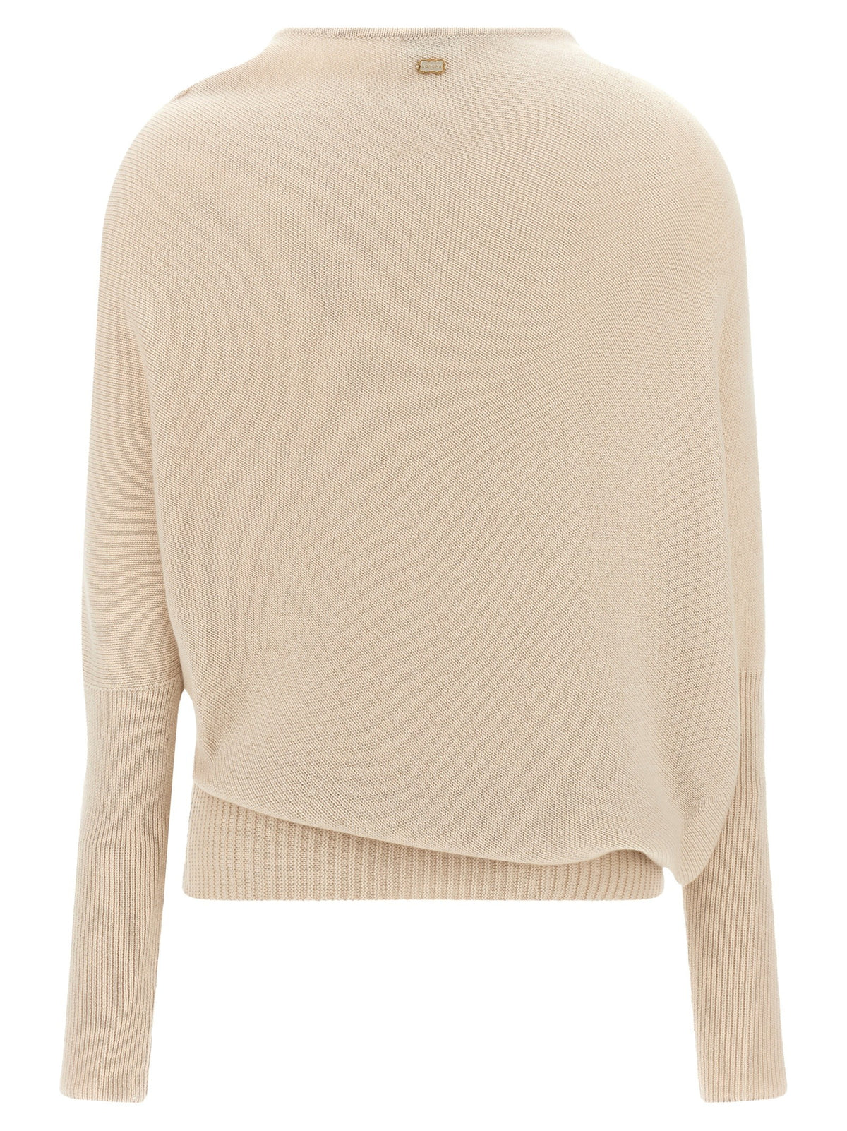Agnona Asymmetrical Mesh Beige