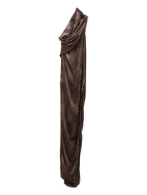 Rick Owens Women's Athena Arrowhead Long Dress Brown