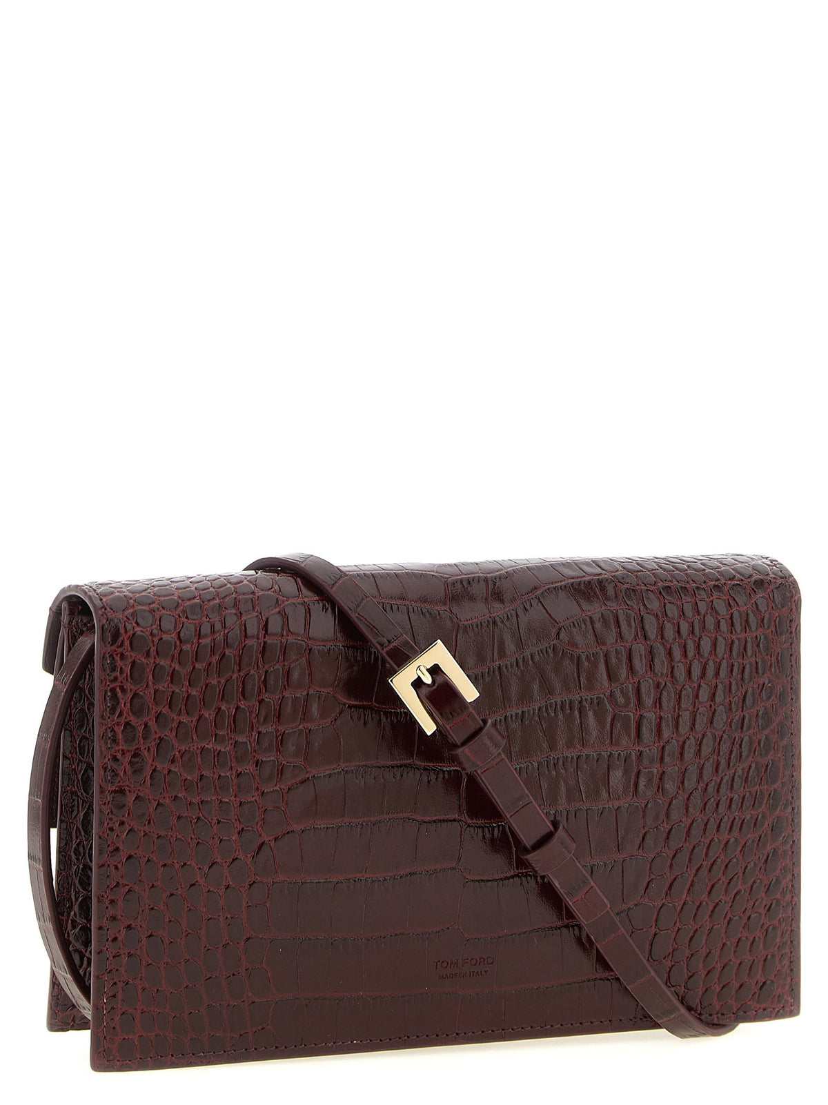 Tom Ford Aube Mini Clutch Red, view 2