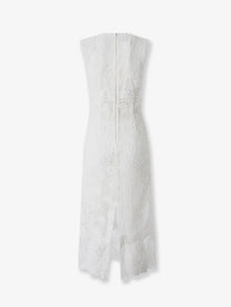 Pinko Women's Audrey Lace Dress White