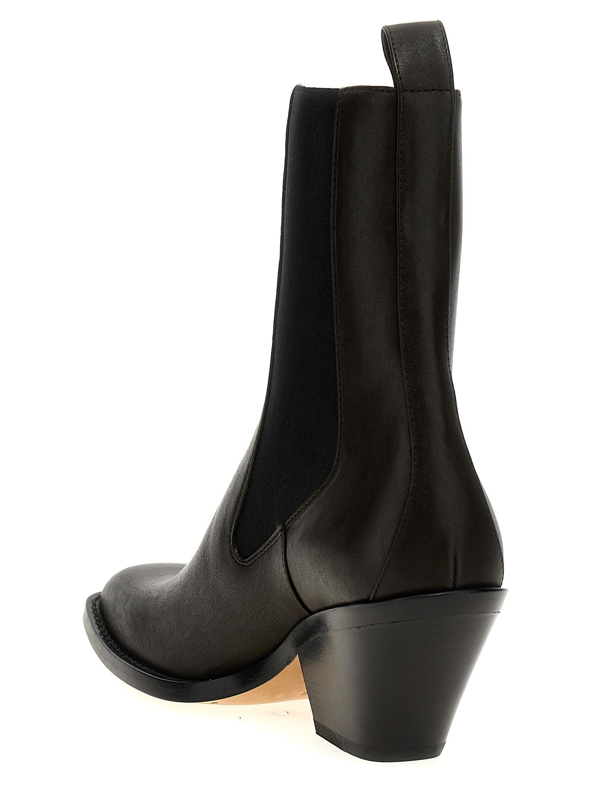 Khaite Austin Ankle Boots Brown