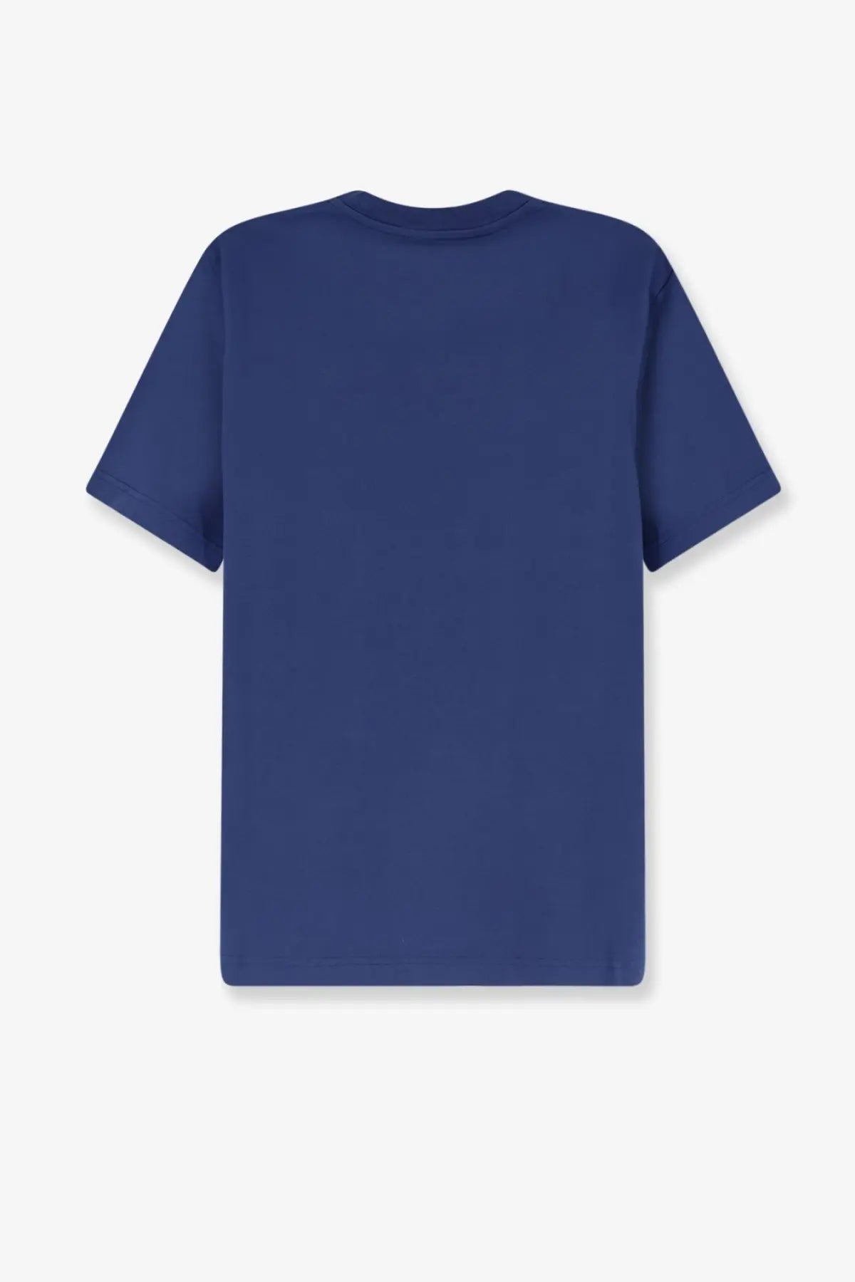 Navy blue short-sleeved cotton t-shirt for men by Autry jersey drone with comfortable breathable fabric