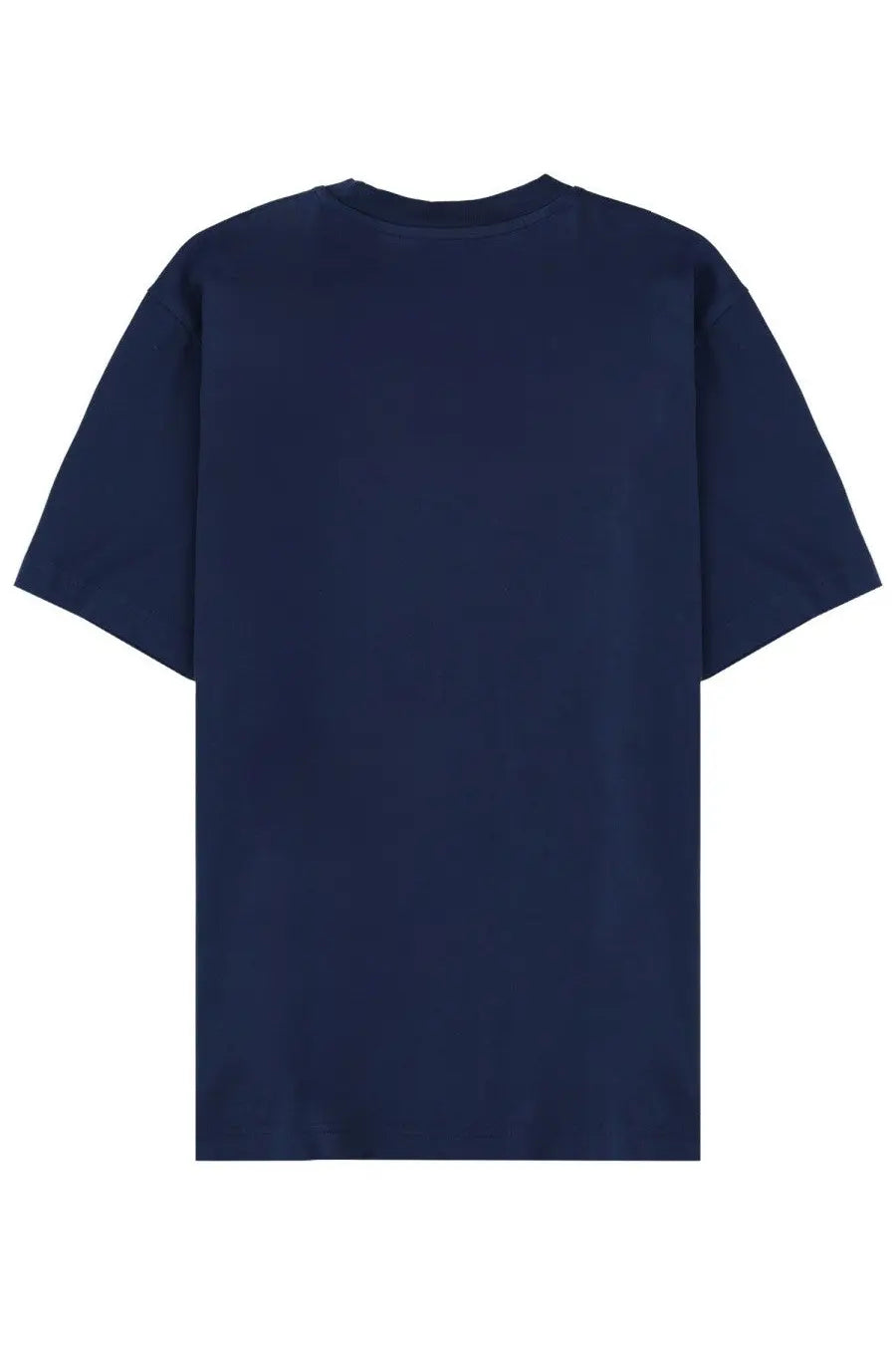 Navy blue oversized AUTRY men’s t-shirt with classic crew neck and short sleeves for casual wear
