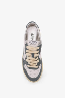 AUTRY Women's Medalist Low Leather Low Top Sneakers White