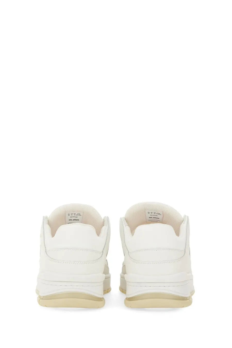 Axel Arigato men’s sneaker Area white leather with chunky sole and minimalist design front view