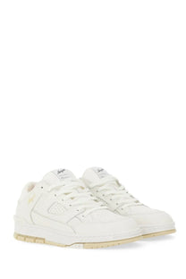 Axel Arigato men’s sneaker area white with white leather, minimalist design, and subtle beige sole accents