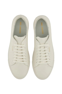 Axel Arigato men’s sneaker clean white white leather sneakers with minimalist design and subtle gold branding