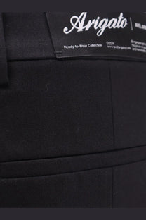 Axel Arigato women’s black wool blend trousers with structured tailored design from the ready-to-wear collection