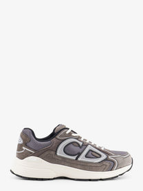 Dior Men's Countdown Sneaker in Suede and Technical Mesh Grey