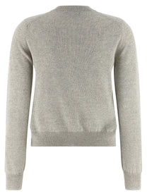 Maison Kitsuné Baby Fox Cardigan Grey