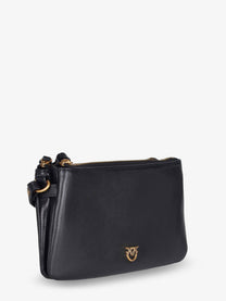 Pinko Women's Baby Love One Slouchy Small Shoulder Bag Black