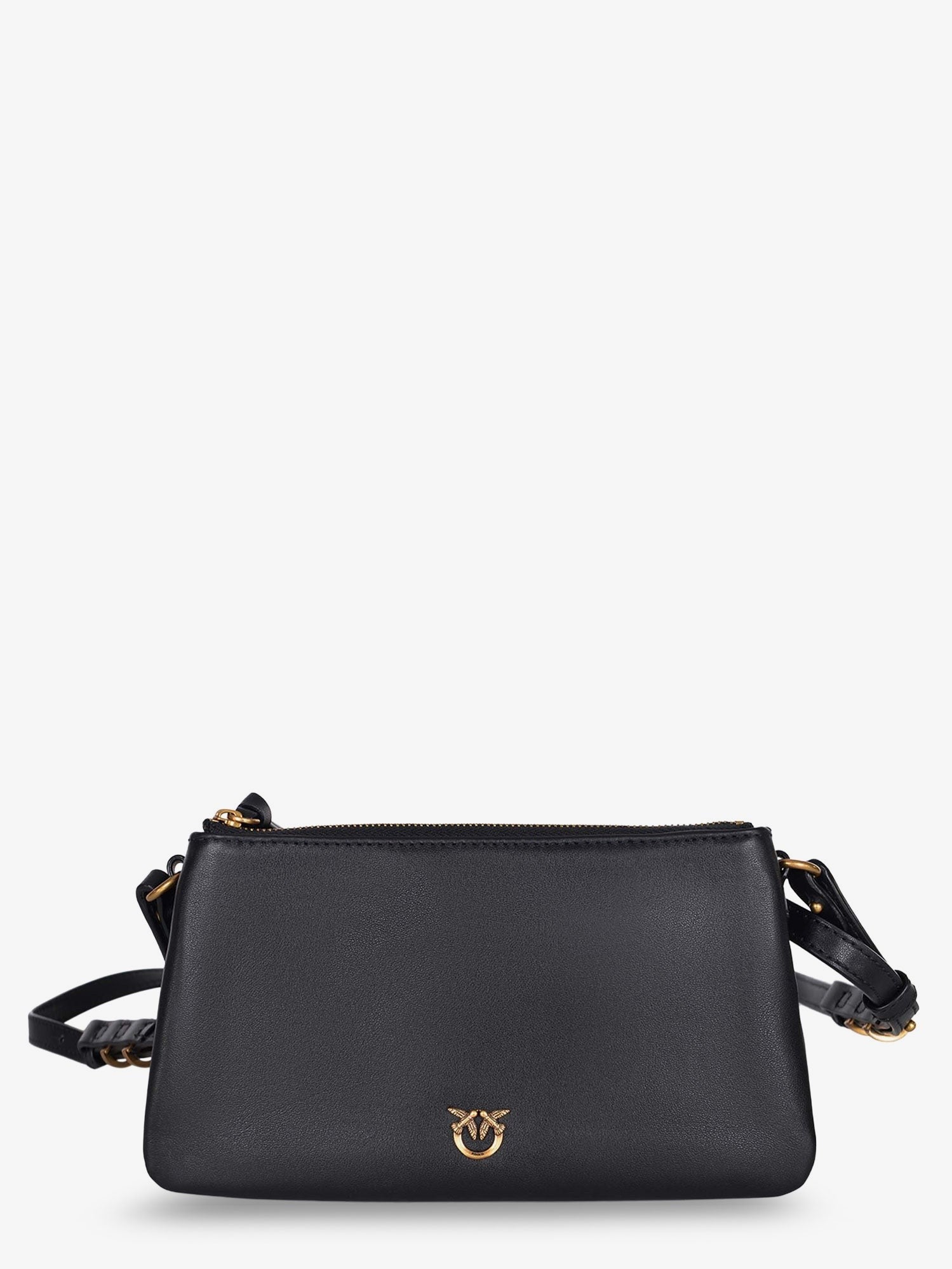 Pinko Women's Baby Love One Slouchy Small Shoulder Bag Black