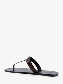 Saint Laurent Men's Babylone Sandals Brown