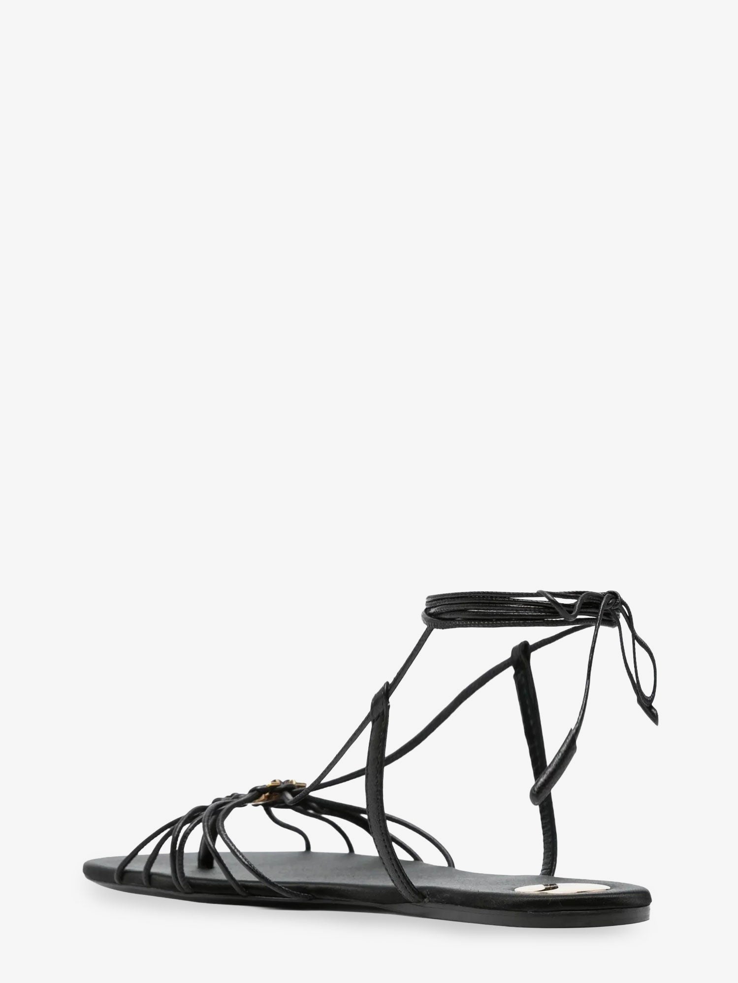 Saint Laurent Women's Babylone Sandals Black