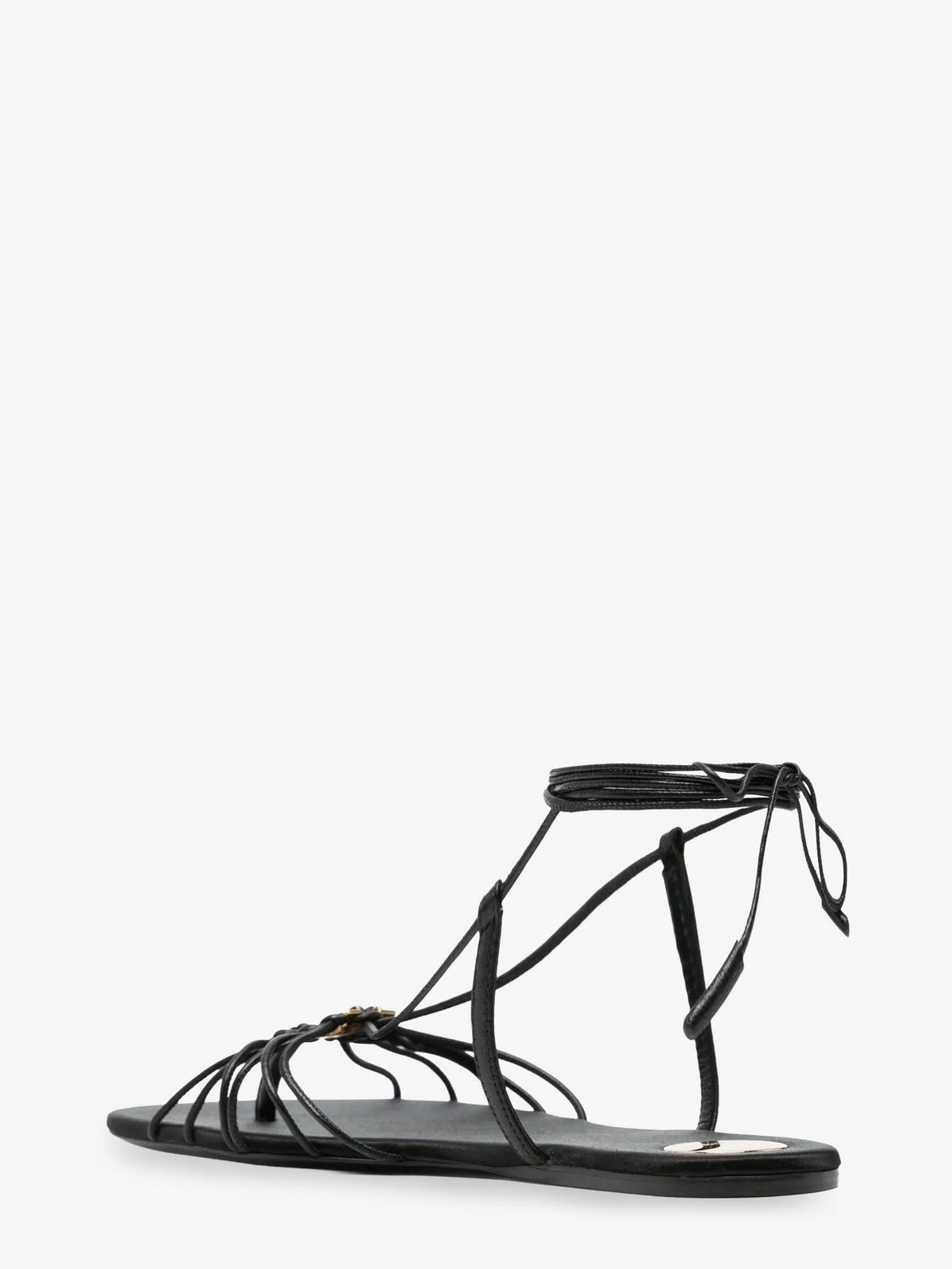 Saint Laurent Women's Babylone Sandals Black