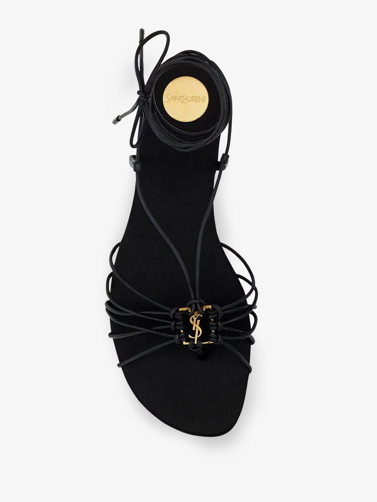 Saint Laurent Women's Babylone Sandals Black