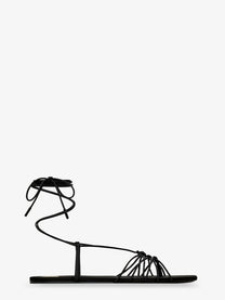 Saint Laurent Women's Babylone Sandals Black