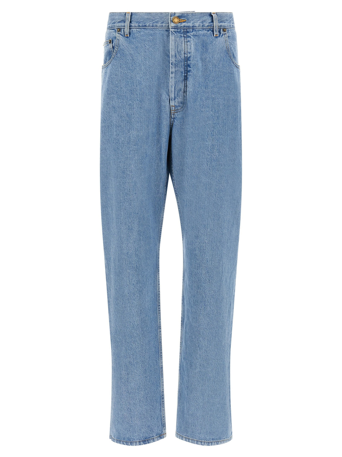 Thom Browne Back Martingale Jeans Blue