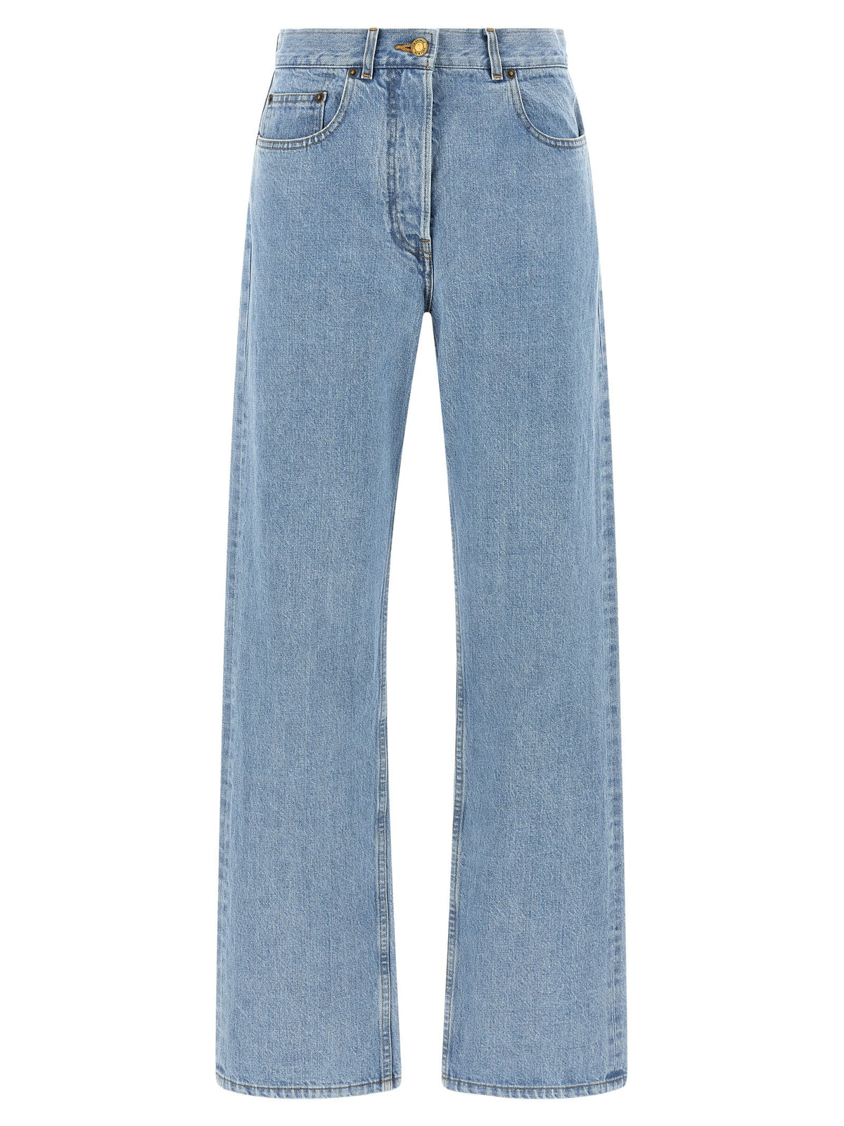 Thom Browne Back Martingale Jeans Blue