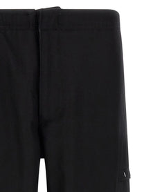 Stone Island Badge Stone Island Ghost Cargo Pants Black