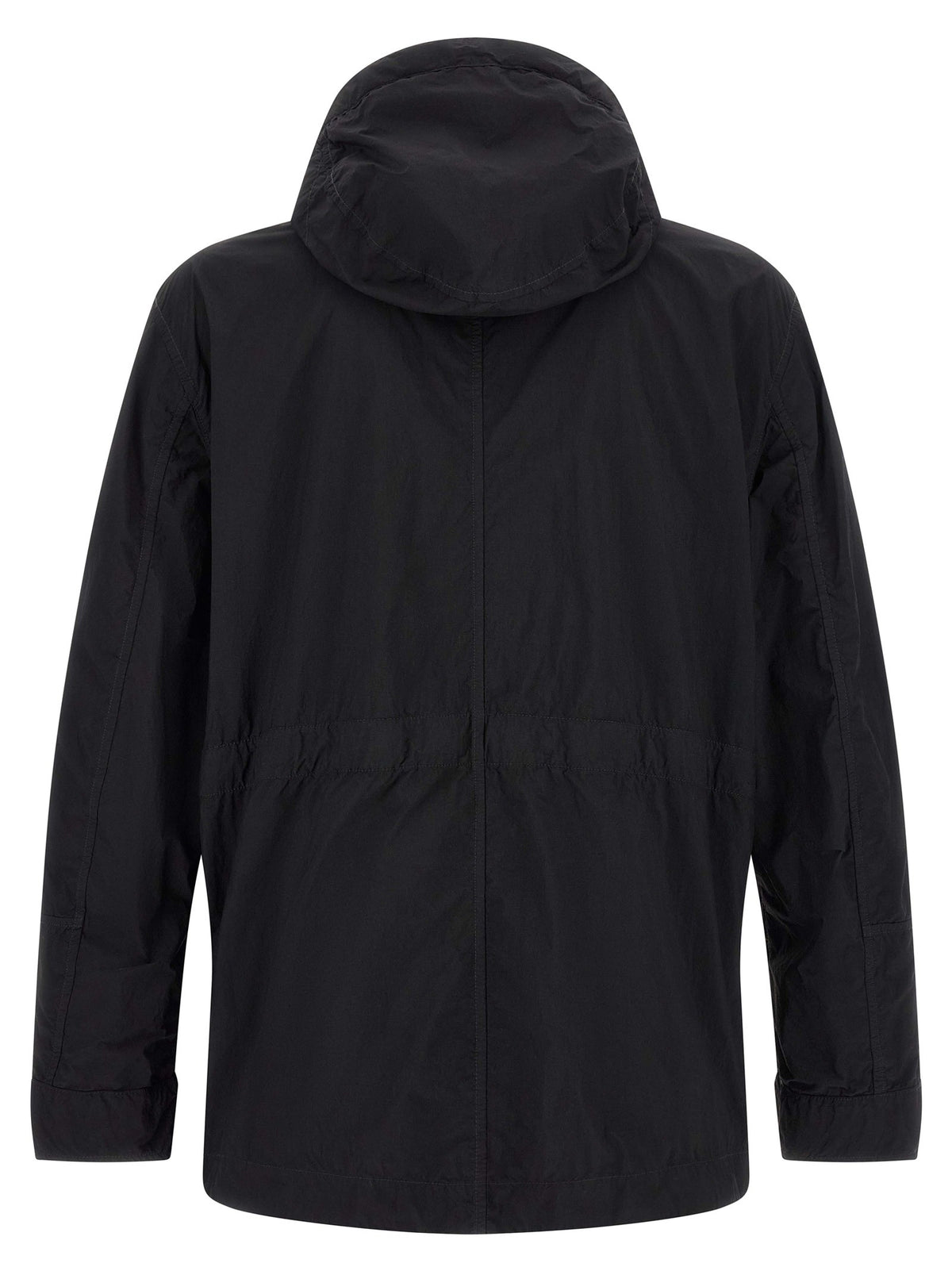 Stone Island Badge Stone Island Ghost Jacket Black