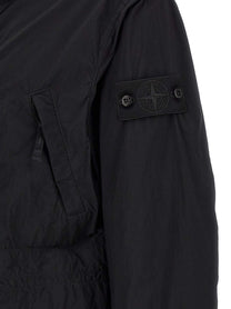 Stone Island Badge Stone Island Ghost Jacket Black