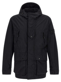 Stone Island Badge Stone Island Ghost Jacket Black