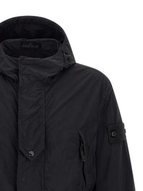 Stone Island Badge Stone Island Ghost Jacket Black