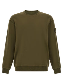 Stone Island Badge Stone Island Ghost Sweatshirt Green