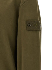 Stone Island Badge Stone Island Ghost Sweatshirt Green