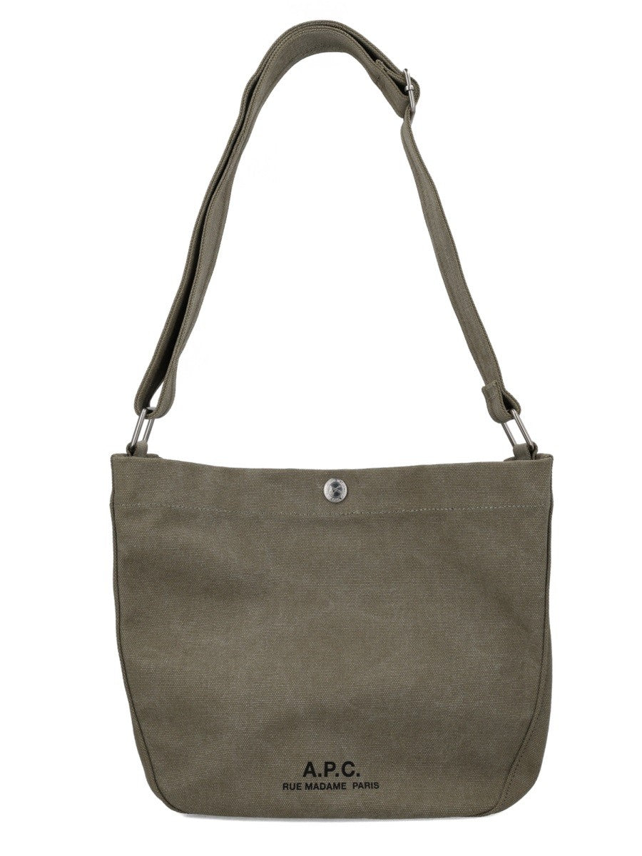 A.P.C Men's Bag Besace Journal Brown